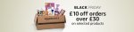 PRIME ONLY - Amazon Pantry Black Friday - Cyber Monday: Get &pound;10 off your order when you spend &pound;30 or more on selected products
