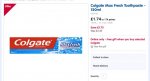 Boots.com half price Colgate Max Fresh + free Nails Inc nail varnish