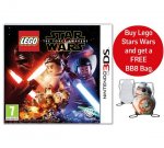 LEGO Star Wars: The Force Awakens 3DS Game + Free BB8 Bag