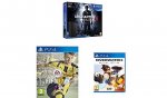 Sony PlayStation 4 500GB Uncharted 4 Bundle + FIFA 17 + Overwatch (PS4)