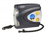 Ring RAC635 12V Preset Digital Tyre Inflator with Case, Adaptor Set and LED Light