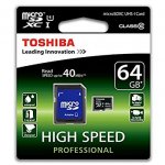 Toshiba 64GB Micro SDXC Card