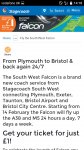 NEW! Plymouth to Bristol Bus 14-27th February