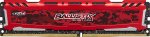 Ballistix Sport LT 16GB Single DDR4 2400 MT/s (PC4-19200) DIMM 288-Pin Memory - BLS16G4D240FSE (Red)