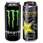 500 ml cans of relentless monster rockstar
