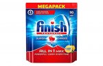Finish All-In-1 Max Lemon Dishwasher Tablets (Pack Of 90)