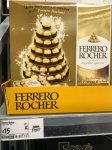Ferrero Rocher 60 pieces plus pyramid / display stand