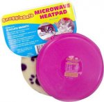 Snugglesafe Heat Pad with fleece cover. Wireless, microwavable, safe for pets