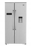 Stainless steel american fridge freezer with voucher and receive a &pound;10 voucher