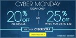 The Book People all orders or 25% off orders over CYBER MONDAY DEAL use code CYBEREXTRA at checkout