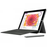 Microsoft Surface 3 - 10.8" - Atom x7 Z8700 - Windows 8.1 Pro - 4 GB RAM - 64 GB Storage - UK - with Surface 3 Type Cover (black) and Surface Pen (silver)