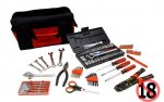 Halfords 95 piece basic tool set. C&C