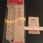 6 socket extension lead Sainsbury's
