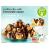 Sainsbury's Profiteroles with Chocolate Sauce (20 = 320g))