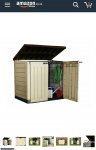 Keter max it out storage 145cm x 125cm x 82cm