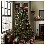Save 25% on christmas trees @ Tesco Direct. on Christmas lights too. £10 off £40 spend on Christmas