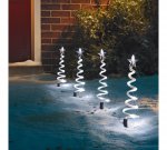 200 led multifunction string Christmas lights warm white 4 Christmas tree path finder lights more in post wys &pound;30
