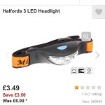 Led head torch