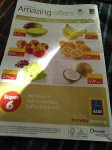Aldi Super 6 Fruit & Veg Offers Available from 1 December - Saturday 17 December (Mango 59p Each) (Mini Bananas 79p 7 Pack) (Braeburn Apples 59p Min.5Pack) (Snack Pack Grapes 59p 170g) (Oranges 59p Min.5Pack) (Coconut 49p