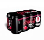 Coca cola cherry zero 330ml 8 can pack at Heron foods that's less than 19p a can @ Heron