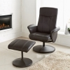 Recliner chair and footstool