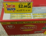 Walkers 40 pack Box