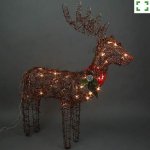 Light-Up Reindeer with 24 LED Lights
