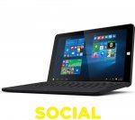 LINX 1010B 10.1" Tablet & Keyboard - 32 GB, Black @ Currys - £119.99