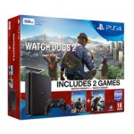 PlayStation 4 500GB Console with Watch Dogs 2 and Watch Dogs