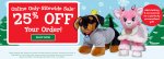 Build a Bear Workshop Sitewide Online Only). Delivery