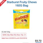 Starburst fruity chew