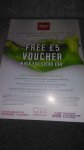 Free &pound;5 voucher when you spend
