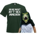 Kids T-rex Flip T-shirt (&pound;3 off)