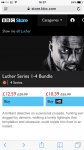 Luther series 1-4 in HD