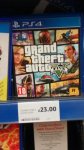 PS4 Grand Theft Auto V £23.00 @ Tesco (found instore Bletchley)