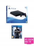 PlayStation 4 Slim 500Gb Black Console with Uncharted 4 using BNPL option
