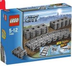 Lego 7499 Flexible train tracks set 3 Sets (£8.23