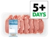 Tesco Pork Steaks 1Kg per kg