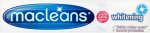 Macleans Whitening Fluoride Toothpaste (100g) Rollback Deal
