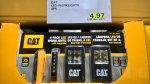 4 pack of cat led work lights inc batteries