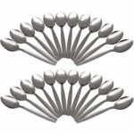 Argon Tableware Set Of 48 Stainless Steel Teaspoons @ tesco direct - sold by Rinkit (roughly 10p