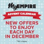  Empire Cinemas Advent Calendar - Offers everyday