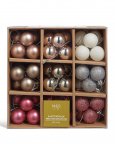 Got a big tree? 99 shatterproof mini baubles @ Marks & Spencer (Pink or Silver)