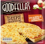 Goodfella's Deep Pan Deliciously Cheesy (417g) / BBQ Pulled Pork (408g) / Pepperoni (419g) / Meat Fiesta (414g) (Rollback Deal)