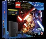 PS4 slim 500GB Console + Lego Star Wars + Star Wars: The Force Awakens + 2 MORE FREE GAMES! PS4 Slim + 3 games & a film, Great Deal