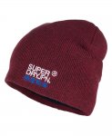 New Unisex Superdry Windhiker Embroidery Beanie Redleaf Twist / Basics model £6.99 @ Superdry on eBay rrp 14.99