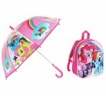 My little pony umbrella and decent sized backpack