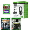 The Xbox One Essential Bundle (Call of Duty: Infinite Warfare, Turtle Beach Ear Force Recon 30X, Tom Clancy's The Division, NOW TV Movies 2 Month Sky Cinema Pass)