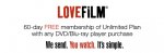 Purchase any DVD or Blu-ray Player and Receive a Free 60-day LOVEFiLM Unlimited Plan Membership