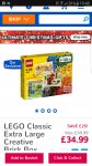LEGO Extra large creative brick box
